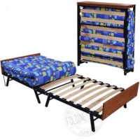 Ліжко — тумба розкладна з ортопедичною з Матрацом KORSAR IKKEA (повнорозмірна розкладачка) 1900 х 800