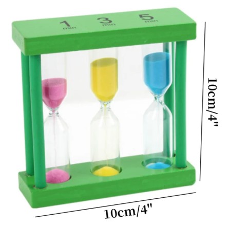 Годинник пісочний дерев'яний корпус на 1, 3, 5 хвилин "Korsar". Вінтаж і Декор. Vintage and Decor.