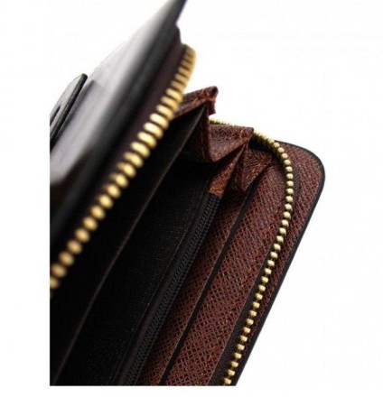 Чоловічий клатч, портмоне, гаманець, гаманець DeVI'S