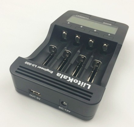 Зарядний пристрій для акумуляторів батарейок Liitokala lii500 Smart Universal Нова прошивка!