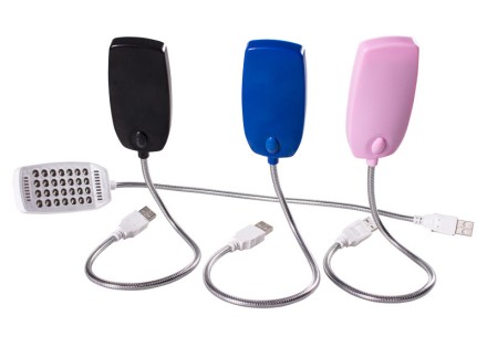 Ультрам'яка USB-лампа світильник світлодіодна 28 LED гнучка. LED-ліхтар