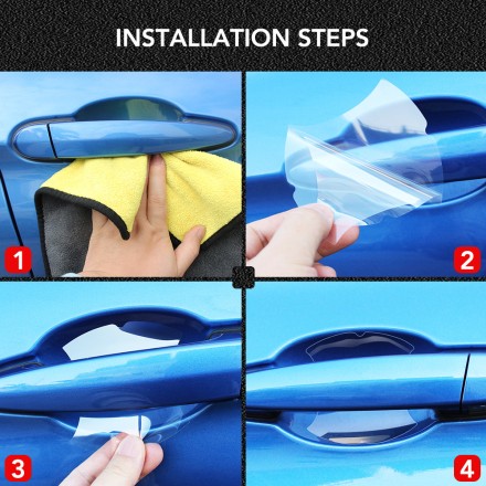 Захисна плівка для ручок дверей, прозора TPU