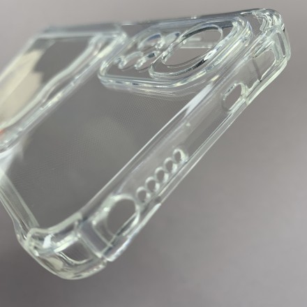 Чохол для XIAOMI REDMI 11/11S, з кишенею для карток, прозорий.