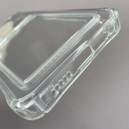 Чохол для XIAOMI REDMI 11/11S, з кишенею для карток, прозорий.