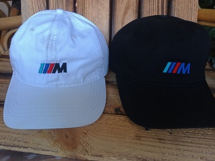 Фірмова кепка бейсболка BMW M-Technik Motorsport. Німеччина. Вишита. Біла. Красная. Чорна.