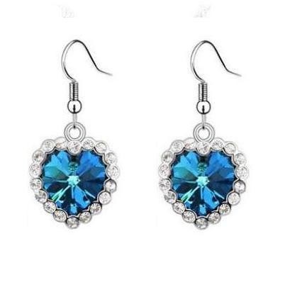 Сережки гачки з фільму Тисник у подарунковому мішечку.