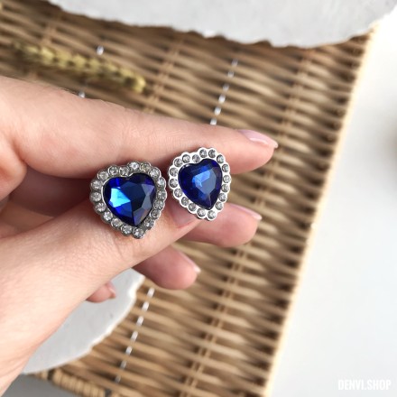 Сережки гачки з фільму Тисник у подарунковому мішечку.