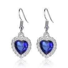 Сережки гачки з фільму Тисник у подарунковому мішечку.