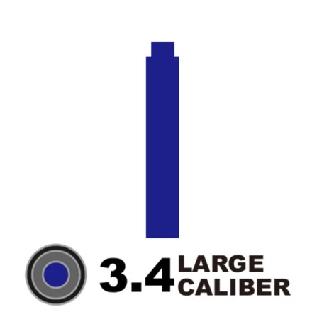 Чорнило для перових ручок, 5 шт., діаметр 3,4 мм, капсули, міжнародний стандарт. Чорні