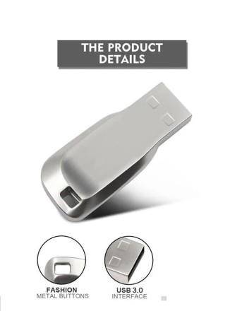 Зовнішній накопичувач SSD Type USB 3.0 Flash 1 TB, 2 TB Extreme speed portable U-Disc