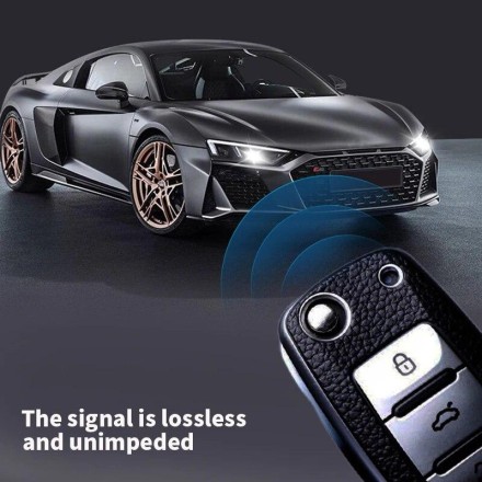 Чохол для ключа брелока зі шкіри TPU для VW Volkswagen Polo Tiguan Passat Golf Jetta Lavida Skoda Octavia Seat