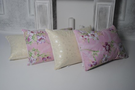 Подушка пухова. Пух 50% перо 50%, натуральний гусячий пух і перо.