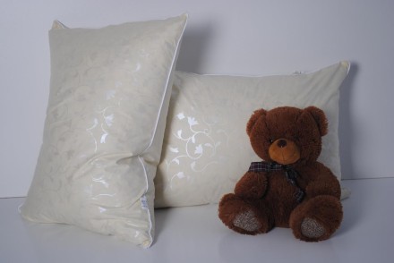 Подушка пухова. Пух 50% перо 50%, натуральний гусячий пух і перо.