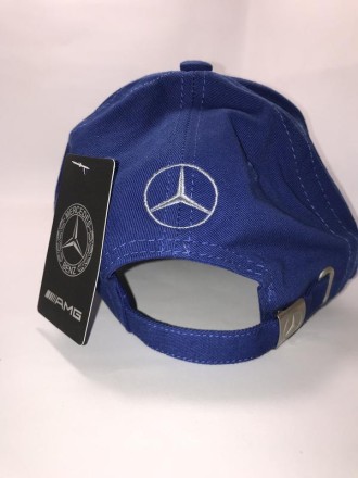 Фірмова кепка бейсболка Mercedes-Benz. Німеччина. Вишита. Синя