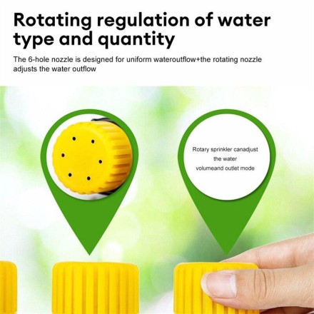 Зрошувач, поливальний розпилювач форсуничного типу, регульований