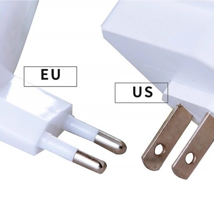 Нічник LED мережевий із датчиком освітлення Luno Round. Автоматичний сенсор.