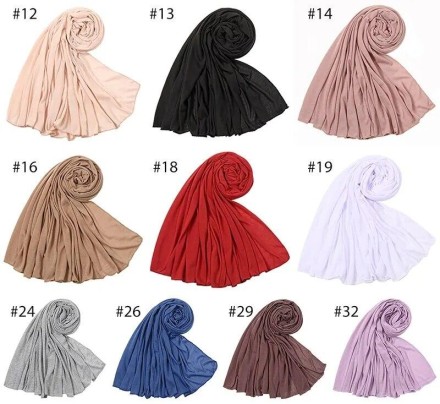 Хіджаб47ський, арабський тюрбан. Шифон. Коричнево-бордовий. 175 х 75 - 180 х 80 см