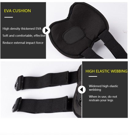 Тактичний захисний комплект із 4 наколінників, налокітників військових для захисту, мото, альпінізм "Combat,