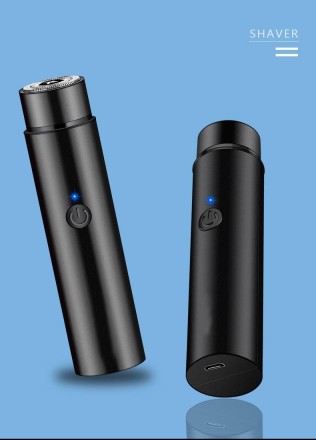 Електро бритва, акумуляторна, довговічні плавальні леза 360 °C