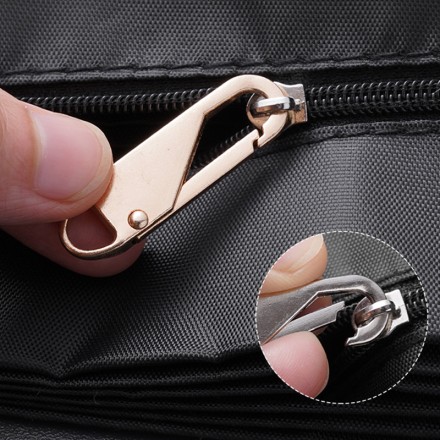 Знімні повзунки, слайдери, бігунки для застібок блискавок, набір для швидкого ремонту FIX A ZIPPER, набір 3 шт.