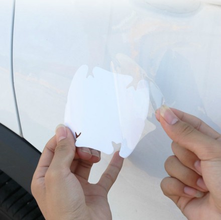 Захисна плівка для ручок "Carbon Fiber", вуглеволокно, 4 шт.