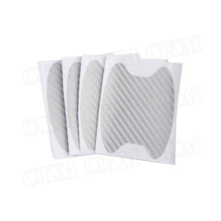 Захисна плівка для ручок "Carbon Fiber", вуглеволокно, 4 шт.