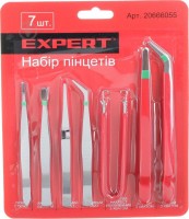 Набір пінцетів Expert 7 шт. ET-SA-7
