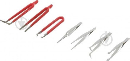 Набір пінцетів Expert 7 шт. ET-SA-7