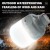 Яскравий кемпінговий ліхтар, лампа LED світлодіодний 5V 40W  з потужним акумулятором. 3 режиму роботи. З підвісом.