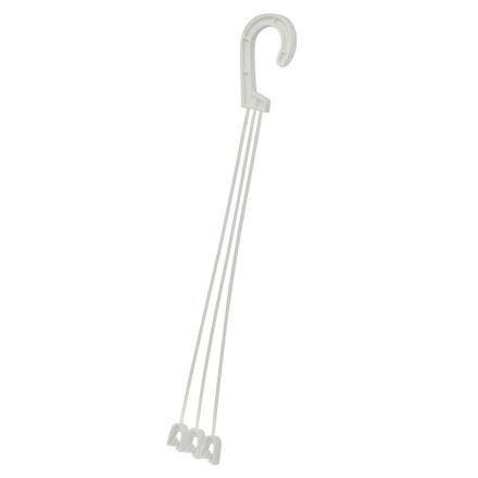 Підвіска, підвіс для квітів 37 см, білий або коричневий, теракот, Польща