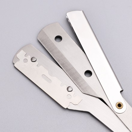 Односторонні леза для бритв, перукарські леза "Super Platinum Professional", 100 штук BOX