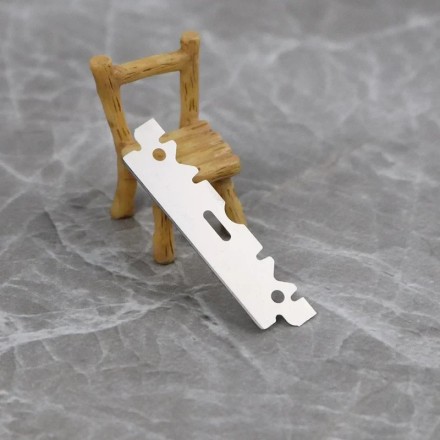 Односторонні леза для бритв, перукарські леза "Super Platinum Professional", 100 штук BOX