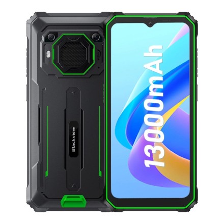 Смартфон мобільний телефон Blackview BV 6200 PRO 8/128 GB NFS IP68  бронований Navy Green