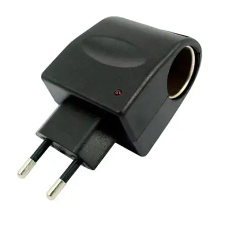 Адаптер перетворювач змінного струму 220 V на 12 V 500 mA на прикурювач 6 Вт AC to DC