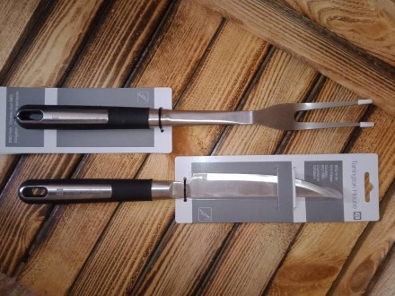 Ніж для гриля, мангалу, барбекю Grill Knife Big BBQ, термостійка ручка, нержавійка, 40 см