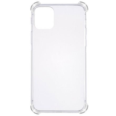 Чохол TPU Case для Apple iPhone 11 GETMAN Ease logo посилені кути Transparent 1,5mm прозорий із бамперами 6.