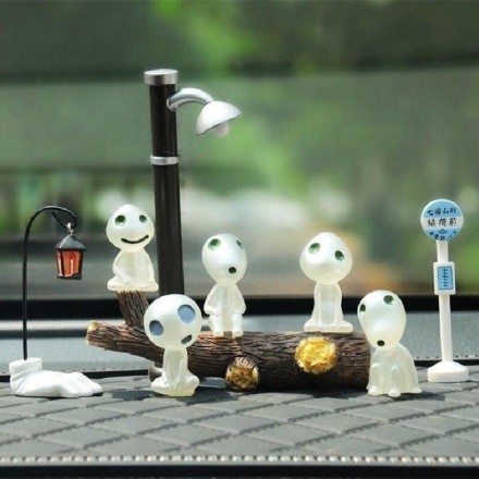 Мікропологічна фігурка Сяйні парфуми деревних ельфів, набір 5 шт.