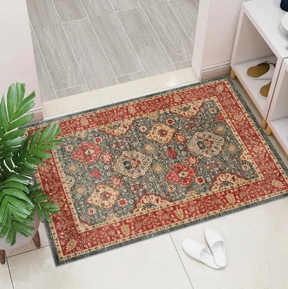 Килимок 40*60 см, оксамитовий килим у національному стилі ретро. Перський стиль 4