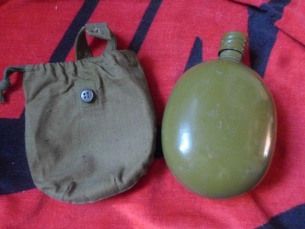 Солдатинська армійська фляга алюмінієва