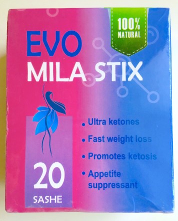 Evo Mila Stix — стики для схуднення (Ево Міла Стікс), швидке схуднення та зниження ваги 20саше