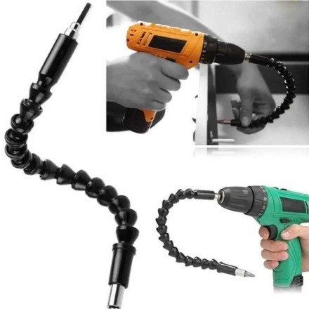 Універсальний гнучкий подовжувач Flexible Screw Tool. Гнучкий вал. 30 см