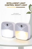 Нічник LED мережевий із датчиком освітлення Luno. Автоматичний сенсор.