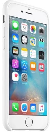 Чохол Silicone Case для Apple iPhone 6, iPhone 6S / 6G Білий Ultra-thin 1mm. Діагональ 4,7