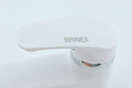 Змішувач для умивальника BRINEX 36W 001, вилив 13 см. Кріплення з прокладками в комплекті!