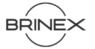 Змішувач для умивальника BRINEX 36W 001, вилив 13 см. Кріплення з прокладками в комплекті!