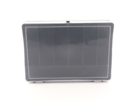 Органайзер середній "Мікс" 7 відділень, з прозорою кришкою. Для метизів і дрібниць