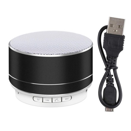 Портативна мініколонка A10 Stereo Bluetooth HD Sound BT USB FM Silver