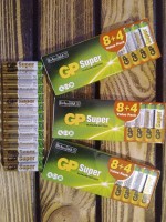Батарейки GP Super AAA 12 шт (фірмова упаковка)