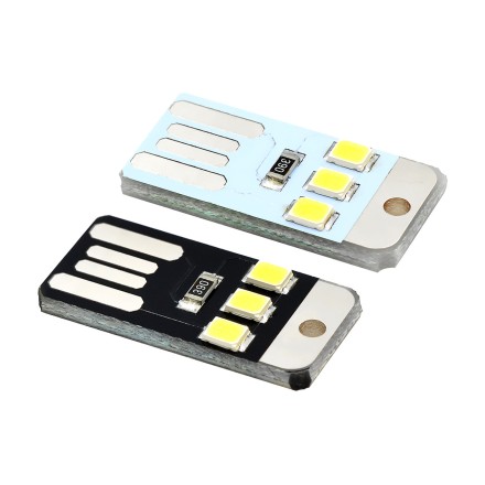 Брелок LED USB фонарик, LED USB лампа, ультратонкий "Powerful Liliput". Набор 2 + 1. Плати за 2 третий в по