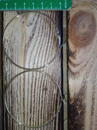 Сережки кільця Xupingi, "Золото", 55 мм